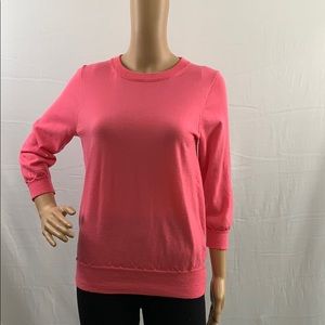 NWOT. J. Crew. Pink blouse